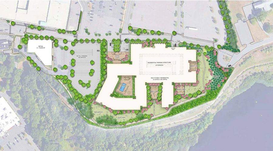 Residences at South Shore site plan