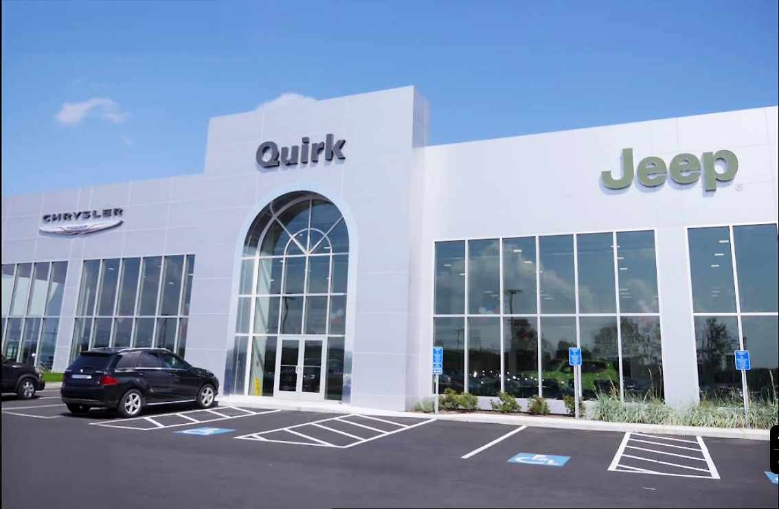 Quirk Jeep Braintree storefront